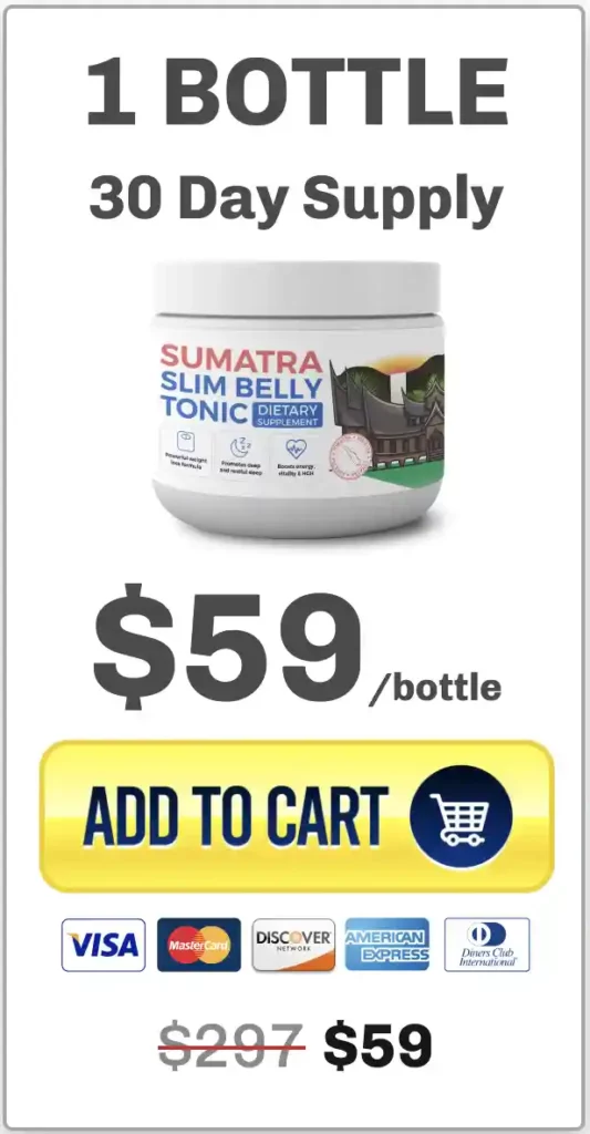 Sumatra Slim Belly Tonic Buy 1 Bottle